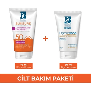 Sunsure Leke  Güneş Koruyucu ve Cilt Leke Paketi