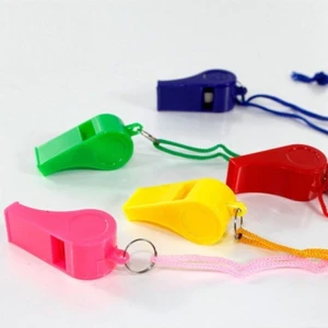 Bal10 Dünyası Plastik Renkli 5'li Düdük