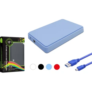 HDX1752(968) Harddisk Kutusu Plastik USB 3.0 Sata 2.5