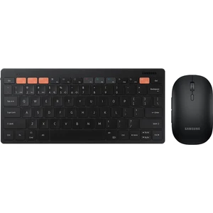Trio 2'li Set Kablosuz Klavye Slim Mouse Set Siyah Samsung Türkiye Garantili