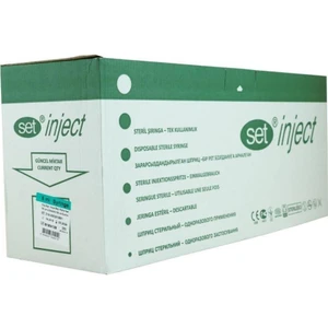 Tıbset Enjektör 5 cc 3 Prç Siyah Uzun 250Lİ Kutu