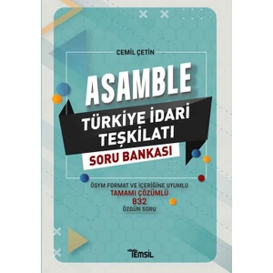 Temsil Kitap Asamble Türkiye İdari Teşkilatı Soru Bankası