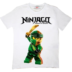 Ninjago Çocuk Tişört Beyaz Unisex