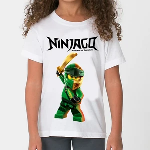 Ninjago Çocuk Tişört Beyaz Unisex