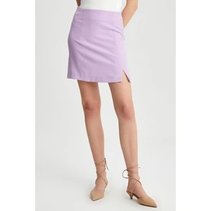 Kadın Kısa Önden Yırtmaçlı Etek