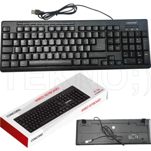 Happy Junior USB Türkçe Q Multimedia Klavye Concord C-54
