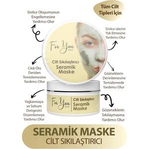 For You Gold Seramik Maske (Gözenek Sıkılaştırıcı - )