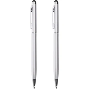 2 Parça Kapasitif Kalem Dokunmatik Ekran Stylus Kalem Telefon Tablet Dizüstü Pc Için