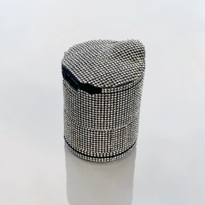 Butik Sultan's Swarovski Taşlı Araç Içi Oto Küllük Mavi Ledli