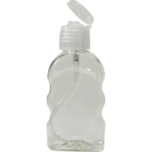 50'li Boş Kolonya  dezenfekte Sıvı Sabun Seyahat Tipi Sıvı Taşıma Şişesi Dökmeli Kapak 50 ml