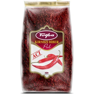 Tuğba Kuruyemiş Kırmızı İpek Pul Biber Acı 160