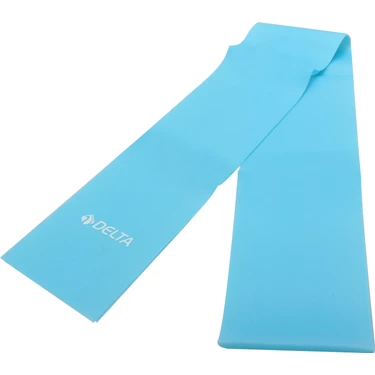 Delta Pilates Bandı Hafif Sert 90 x 7,5 Cm Egzersiz Direnç Lastiği (Uç Kısmı