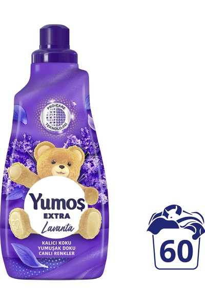 Yumoş Extra Konsantre Çamaşır Yumuşatıcısı Lavanta 1440 ML 60 Yıkama 1 Adet