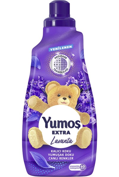 Yumoş Extra Konsantre Çamaşır Yumuşatıcısı Lavanta 1440 ML 60 Yıkama 1 Adet