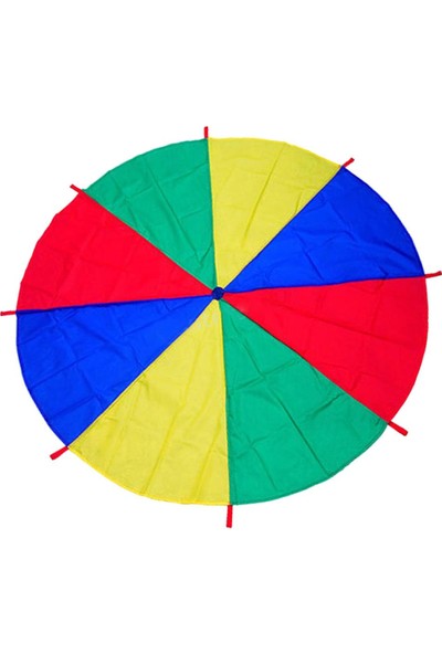 Perfeclan 6.5ft Çocuklar Play Rainbow Paraşüt 8 Kolları Açık Egzersiz Oyuncaklar - Renkli (Yurt Dışından)