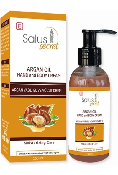 Salus Argan Yağlı El ve Vücut Bakım Kremi 150 ml