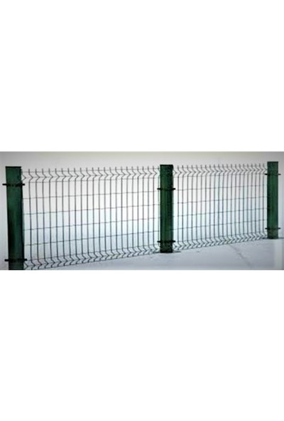Galipoğlu 75 x 250 Panel Çit - 4.0 mm - Yeşil Panel Çit Takımı 1 Adet