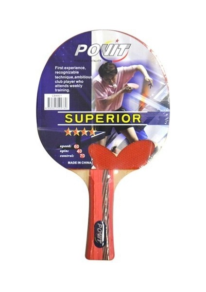 Superior 4 Yıldız Masa Tenisi Raketi
