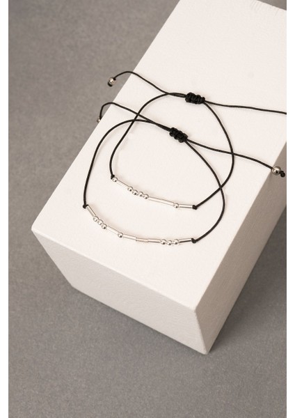 Mors Alfabeli Örgülü Çift Bileklik fiyatları