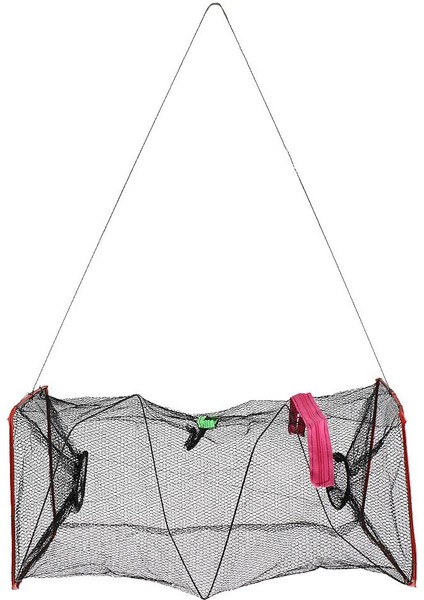 2x Taşınabilir, Katlanabilir Yakalama Tuzak Döküm Net Minnow Dişli Tuzağı modelleri