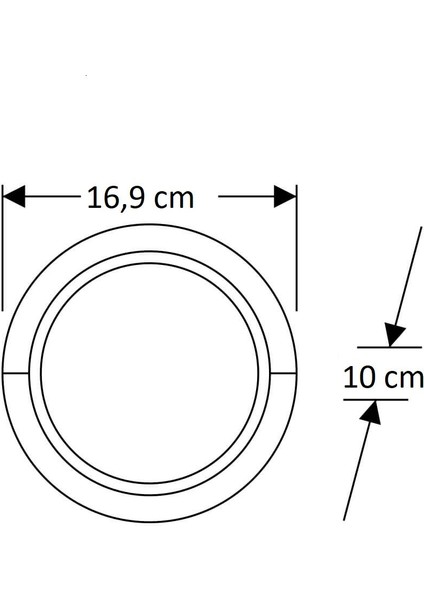 CT-7073 15W Bora G.ışığı S.ü LED Aplik Cata fiyatları