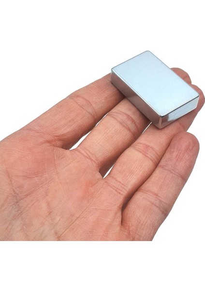 40 x 25 x 10 mm - Neodyum Mıknatıs - 5 Adet