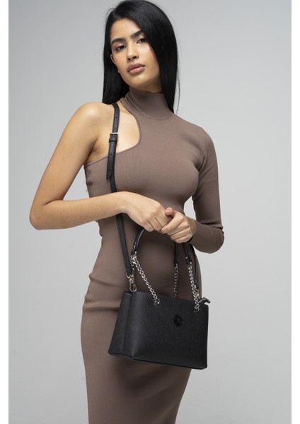 Valentıno Orlandı Kadın Kol Çantası Siyah VLT054