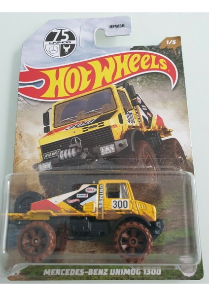 Mercedes-Benz Unimog 1300 (Off Road Mudd Runners 1/5) (Uzun Kart)