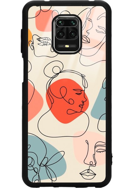 Xiaomi Redmi Note 9 Pro Nude Maske Tasarımlı Glossy Telefon Kılıfı