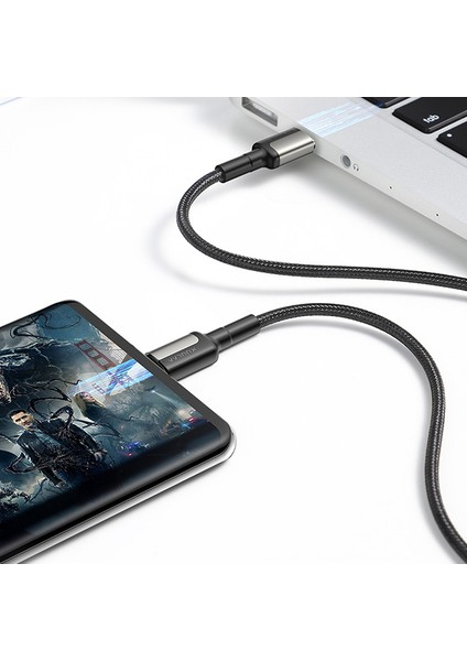 Type C Type-C Pd 60W Qc4.0 Hızlı Şarj ve Data Kablosu 1metre
