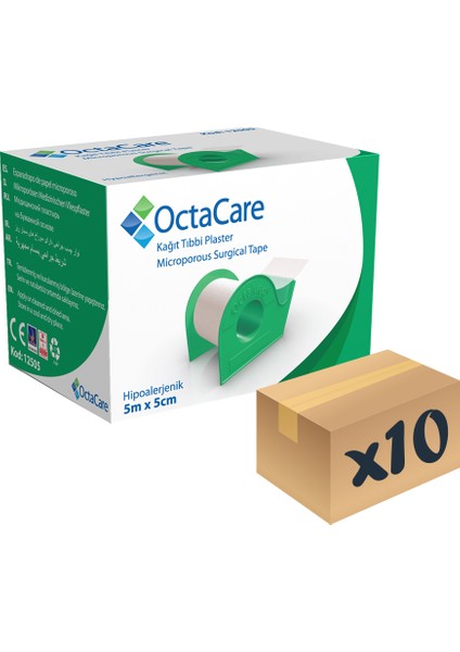 Kağıt Tıbbi Plaster 10 Adet 5m x 5cm