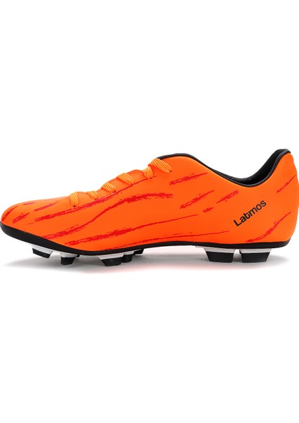 Latmos Km Krampon Çim Saha Erkek Futbol Ayakkabı Turuncu