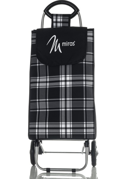 Ekose Pazar Arabası - Büyük Çantalı Ses Çıkarmayan Tekerlekli Pazar Arabası fiyatları