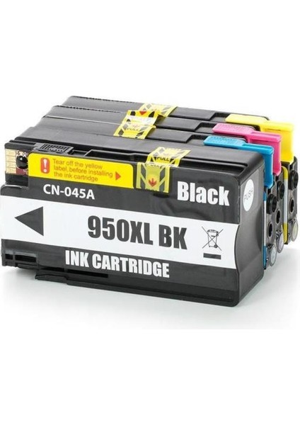 Hp 950XL/951XL Pro 8620/8610/8600/8100 Ithal Kartuş Seti