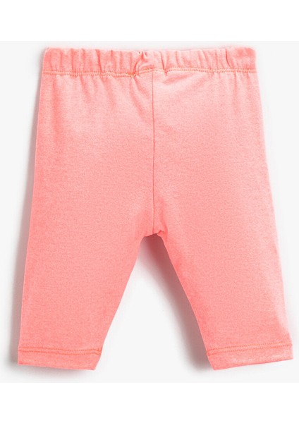 2SMG40004AK Lastikli Dar Kalıp Düz Pembe Bebek Tayt fiyatları