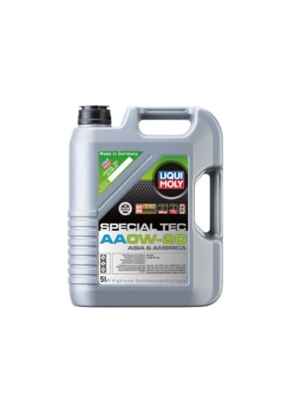 Special Tec Aa 0W-20 Motor Yağı 5 Litre