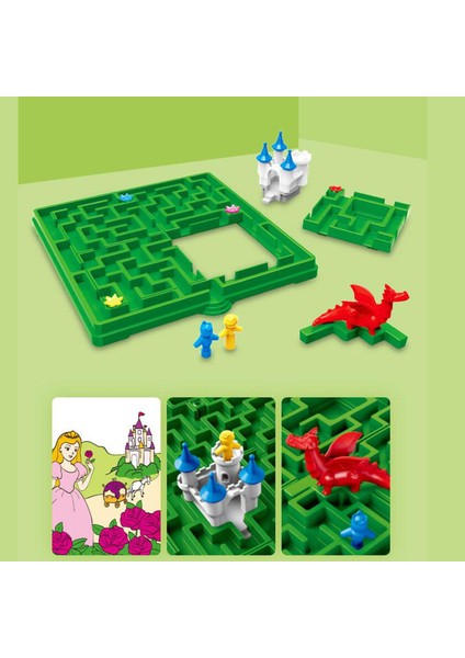 Souptoys Resim Panosu Oyunları Uyuyan Güzel Sürme Için Küçük Kırmızı Başlıklı Kız Seyahat Oyunu (Yurt Dışından)