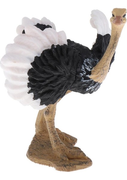 Simülasyon Devekuşu Hayvan Model Oyuncak Figürinler Playset Çocuklar Yaratıcı Hediye (Yurt Dışından) fiyatları