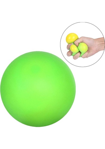Stres Duyusal Topu El Fidget Sıkmak Dekompresyon Oyuncaklar Ev Ofis 6.5 cm Yeşil (Yurt Dışından)