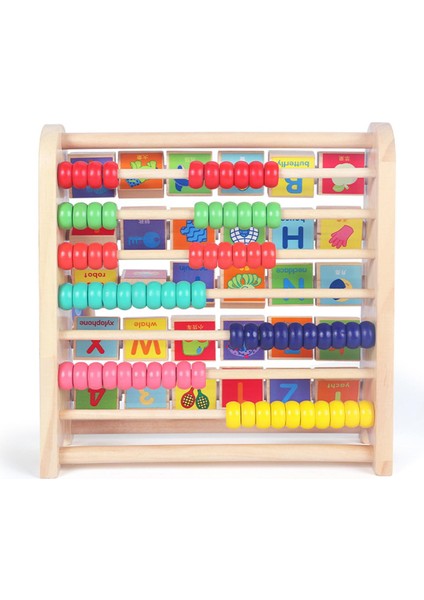 Ahşap Abaküs Sayma Numarası Eğitim Bebek Hediyeleri Flap Hesaplama Için (Yurt Dışından) indirimleri