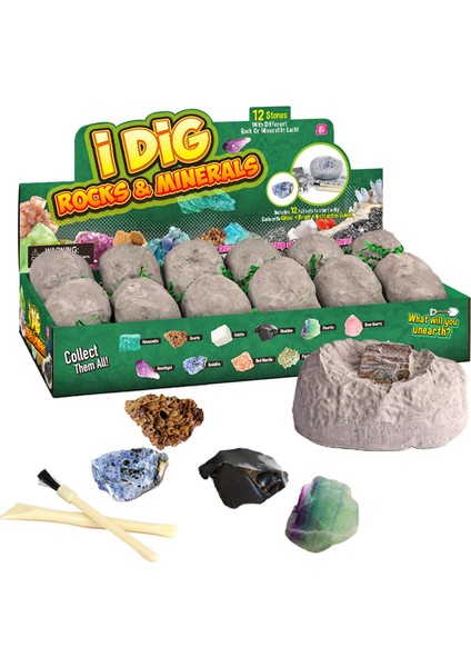Dino Yumurta Kazma Kiti Fosil Arkeoloji Eğitim Eğlenceli Oyuncaklar Taşlar (Yurt Dışından) modelleri