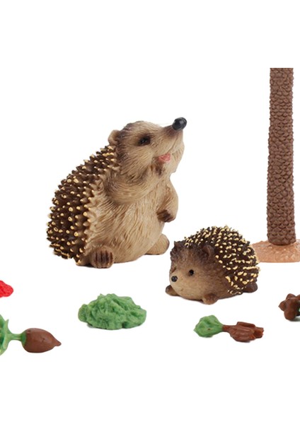 Plastik Action Figure Aksesuarları El Boyalı Eğitici Oyuncaklar Çocuklar Için Kirpi (Yurt Dışından) modelleri