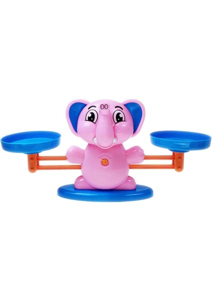 Denge Ölçeği Oyuncak Numaraları Denge Matematik Anaokulu Oyuncak Pembe (Yurt Dışından)