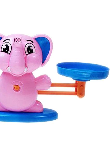 Denge Ölçeği Oyuncak Numaraları Denge Matematik Anaokulu Oyuncak Pembe (Yurt Dışından)