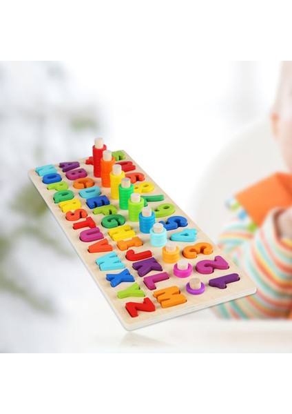 Ahşap Montessori Oyuncak Eşleştirme Oyunu Oyuncak Çocuklar Için 3+ Üzerinde Toddlers (Yurt Dışından) modelleri