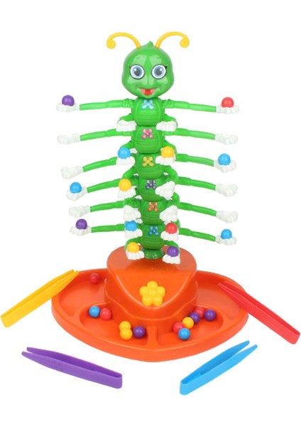 Elektrikli Yeşil Gülümseme Caterpillar Denge Kurulu Oyunu Kukla Oyuncaklar Oyunlar Sahne (Yurt Dışından)