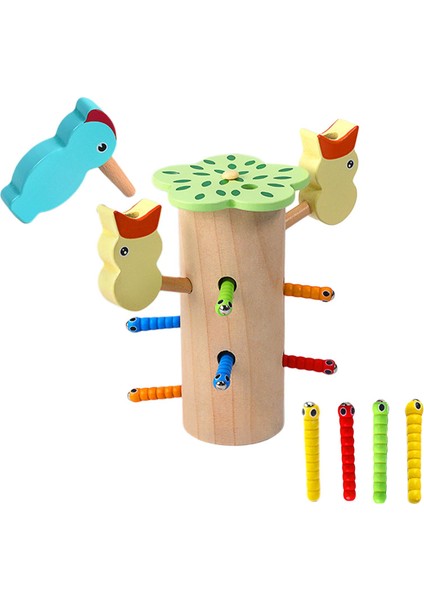 Ahşap Manyetik Ağaçkakan Oyunu Toddler Tatil Hediyeleri Için Ince Motor Becerileri (Yurt Dışından) indirimleri