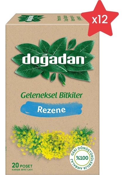 Rezene Bitki Çayı x 12