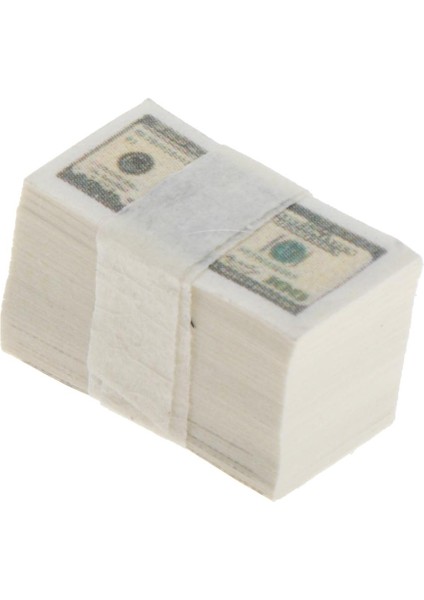 100 Yaprak 1:12 Ölçekli Dollhouse Banknotlar Bjd Bebek Ccs Parçaları Için Faturaları A (Yurt Dışından) modelleri