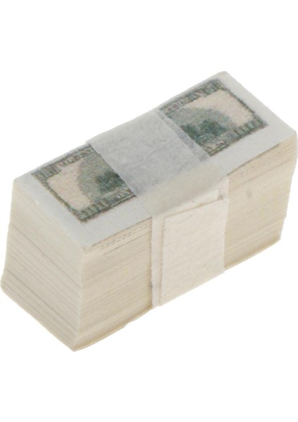 100 Yaprak 1:12 Ölçekli Dollhouse Banknotlar Bjd Bebek Ccs Parçaları Için Faturaları A (Yurt Dışından) indirimleri